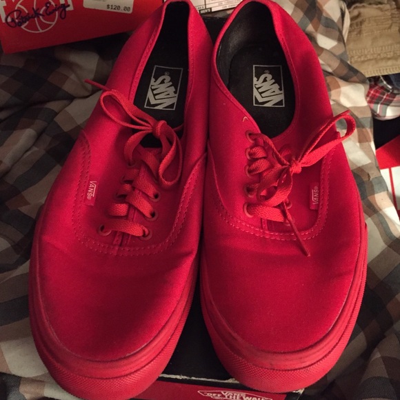 Red Vans