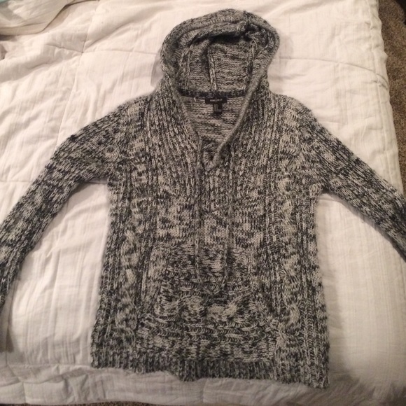 Forever 21 knitted hoodie