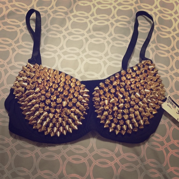 Spiked bra