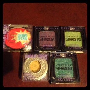 Price cut -Lot of 5 Urban Decay eyeshadows