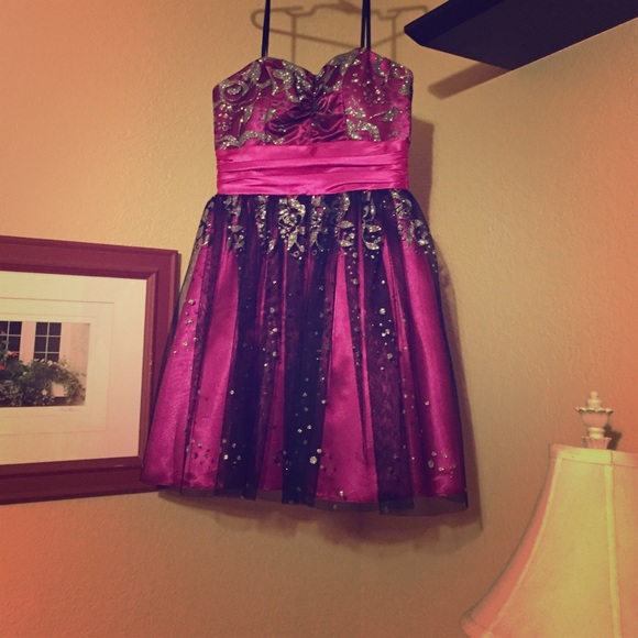 Strapless formal dress size 1