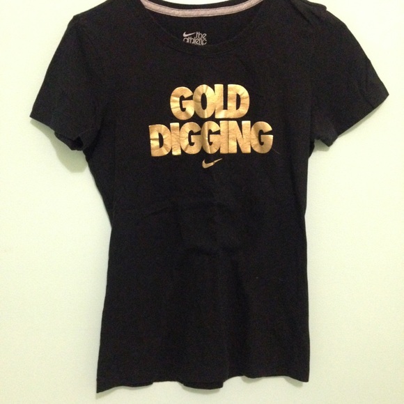 Nike gold digging dri-fit tee