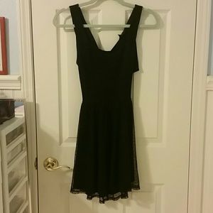 Criss-cross Back Skater Dress