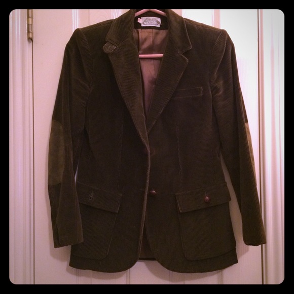 Jackets & Coats Vintage Corduroy Jacket With Elbow Patches Poshmark