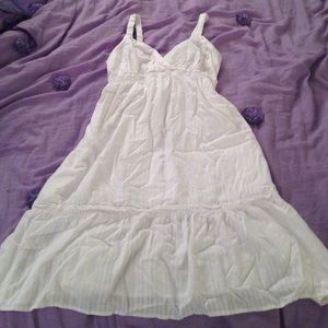 White summer dress
