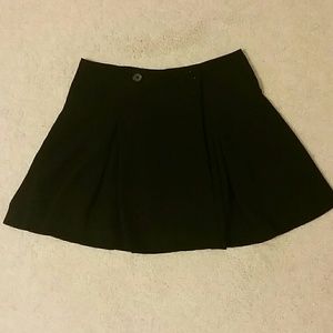 Buttoned Mini Skirt