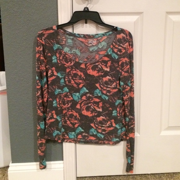 Floral sweater