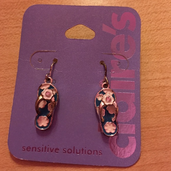 Flip flop earrings