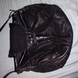 80's leather purse