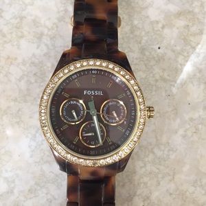 Fossil tortoise STELLA watch
