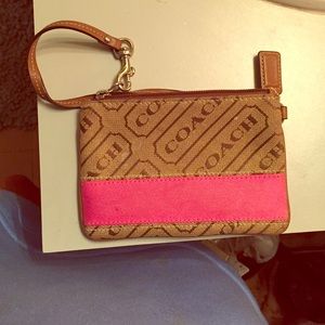 Coach wristlet