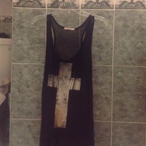 cross tank top shirt