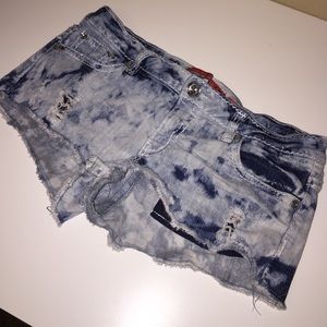 Bleached shorts