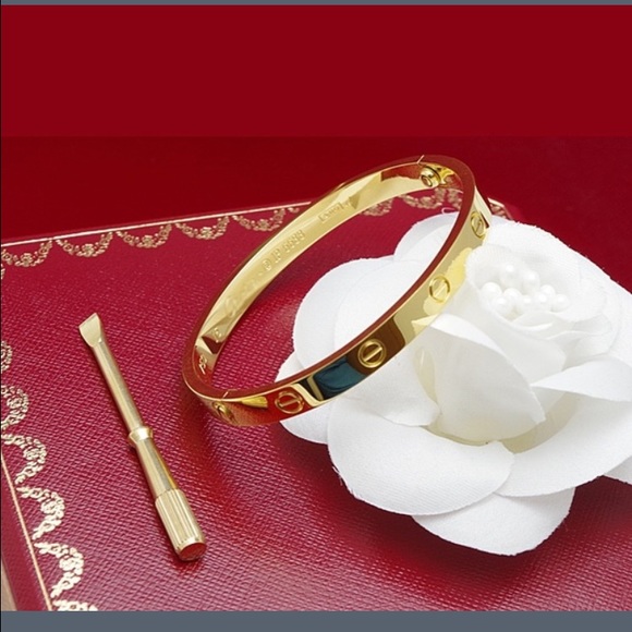 Screw LOVE Bangle Size 16
