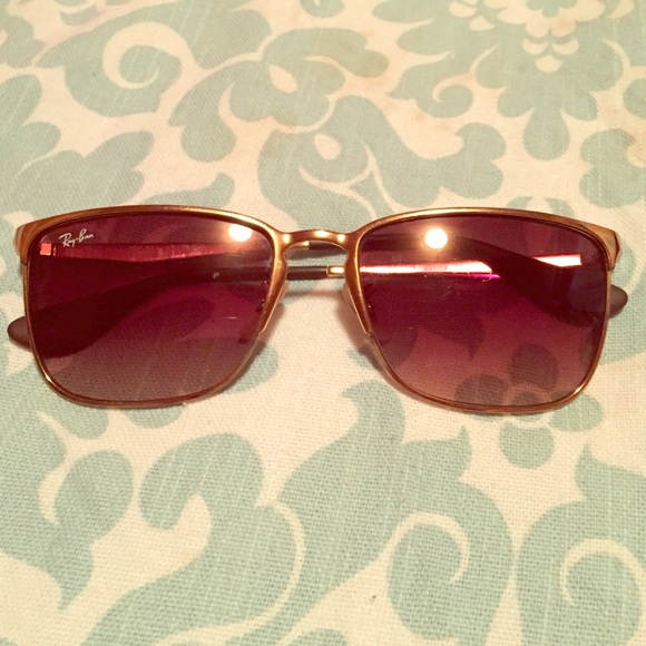 Gold Ray-Bans - Picture 1 of 3