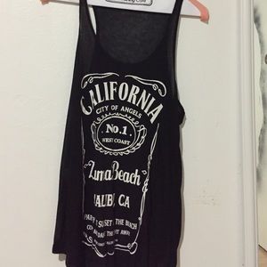 Black brandy Melville tank