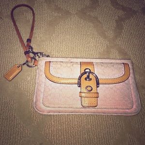 Coach wristlet