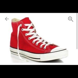 Red converse