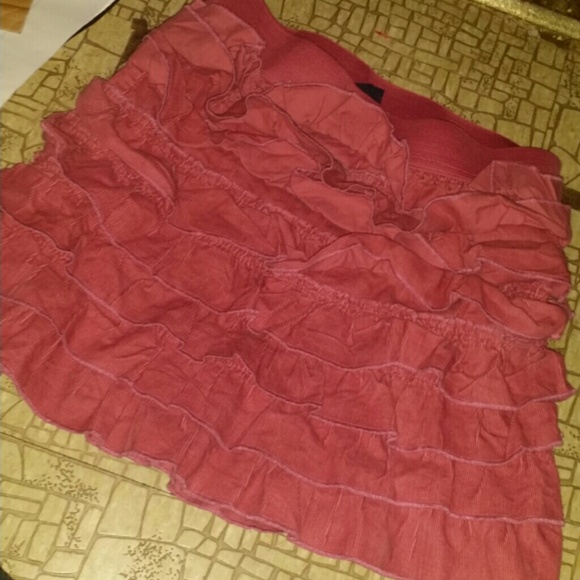 Pink Gap Kids corduroy Skirt size M (8)