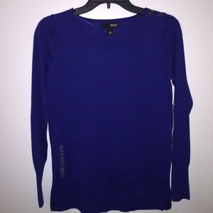 Exotic Blue Long Sleeved Top