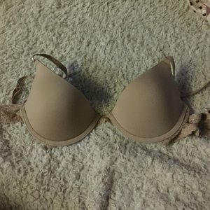 Pale brown bra