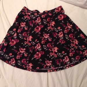 Floral Skater Skirt