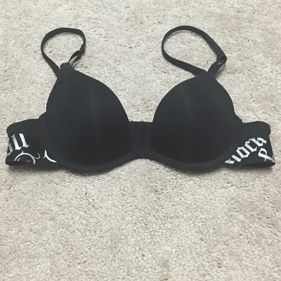 Black Push Up Bra