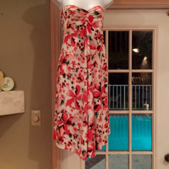 Patagonia Dresses & Skirts - PATAGONIA ORANGE FLORAL SUMMER DRESS