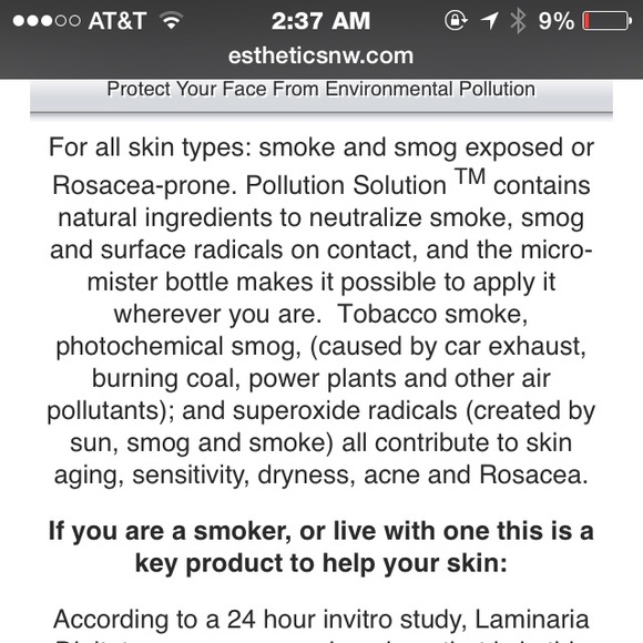 Pollution Solution Mist - Picture 3 of 3