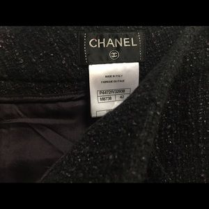 Chanel tweed pants