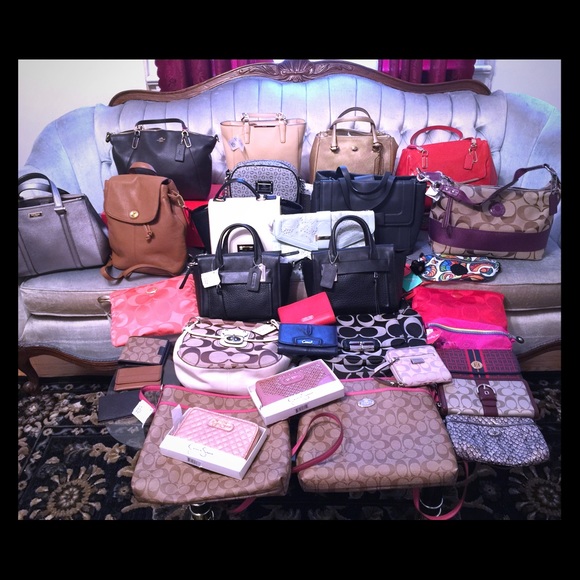 💯% Authentic new Coach & Kate Spade bags