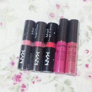 BUNDLE @shaeberger 5 pc. NYX Lip Bundle