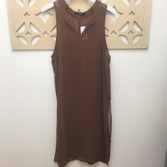 Sheer cover-up dress || forever 21