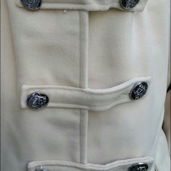 Military style wool coat. NEW WITH TAGS - Picture 4 of 4