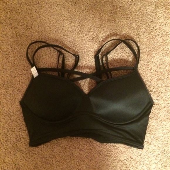 Victoria Secret Caged Bralette Black