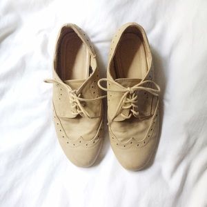 Forever 21 Tan Loafers