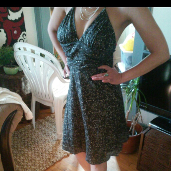 Express black a-line dress - Picture 2 of 4