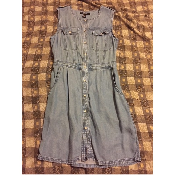 F21 Button up Dress