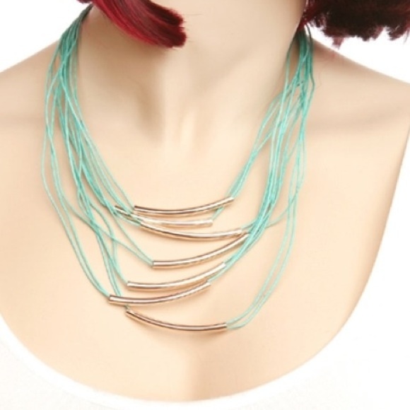 Multiple string necklace/ $8 each - Picture 2 of 2