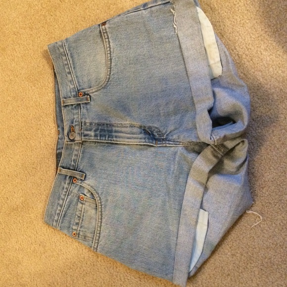 High waisted shorts