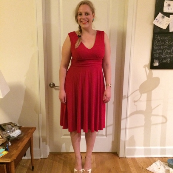 Alfani Bright Red, Fun, Flirty Cocktail Dress