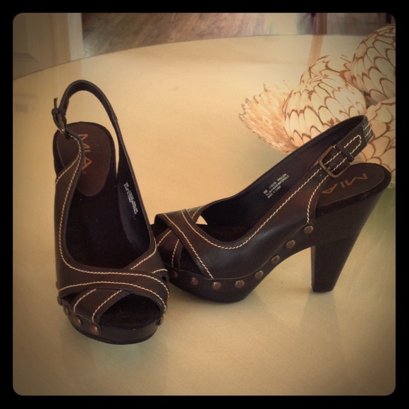 Black sling backs by MIA!