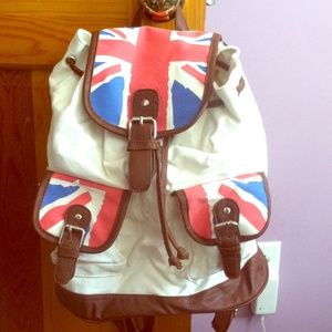 English flag backpack 🇬🇧 NEVER USED