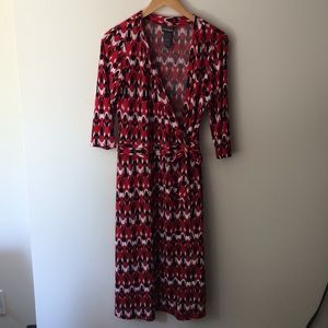 Bisou Bisou true wrap dress