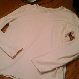 White long sleeve J.Jill shirt