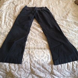 Black maternity pants