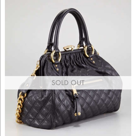 Authentic Marc Jacobs Stam Bag Quilted Chain Flap - Picture 3 of 4
