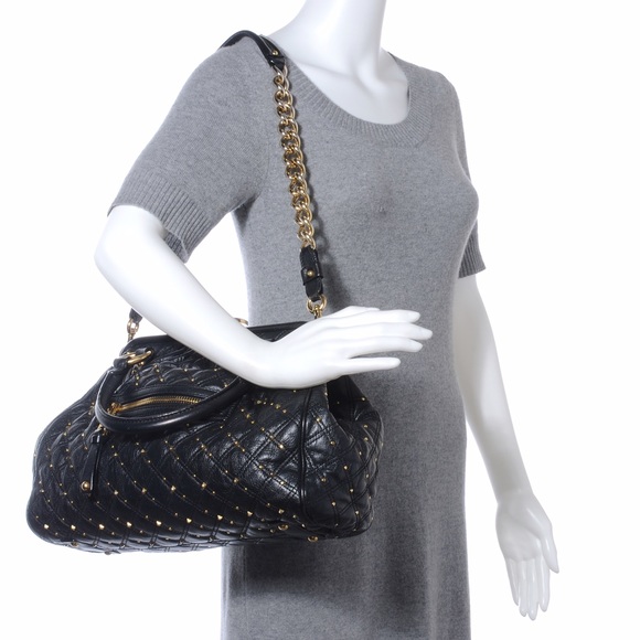 Authentic Marc Jacobs Stam Bag Quilted Chain Flap - Picture 4 of 4