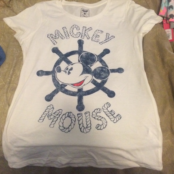 Super cute and soft Nautical Mickey Mouse tee