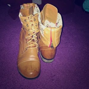 Brown boots